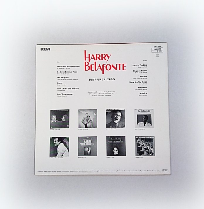 Harry Belafonte Jump Up Calypso