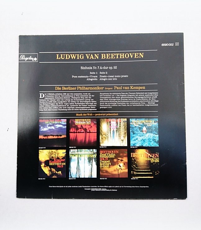 LP BEETHOVEN SINFONIE NR. 7