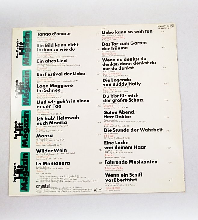 LP Das Freizeit-Hit-Magazin