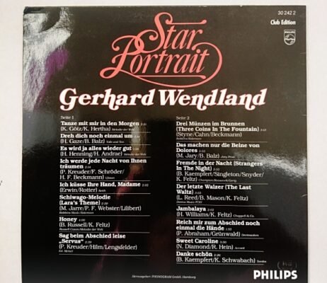 Gerhard Wendland – StarPortrait